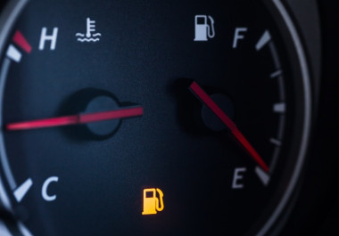 Here’s why you shouldn’t drive around with your fuel light on